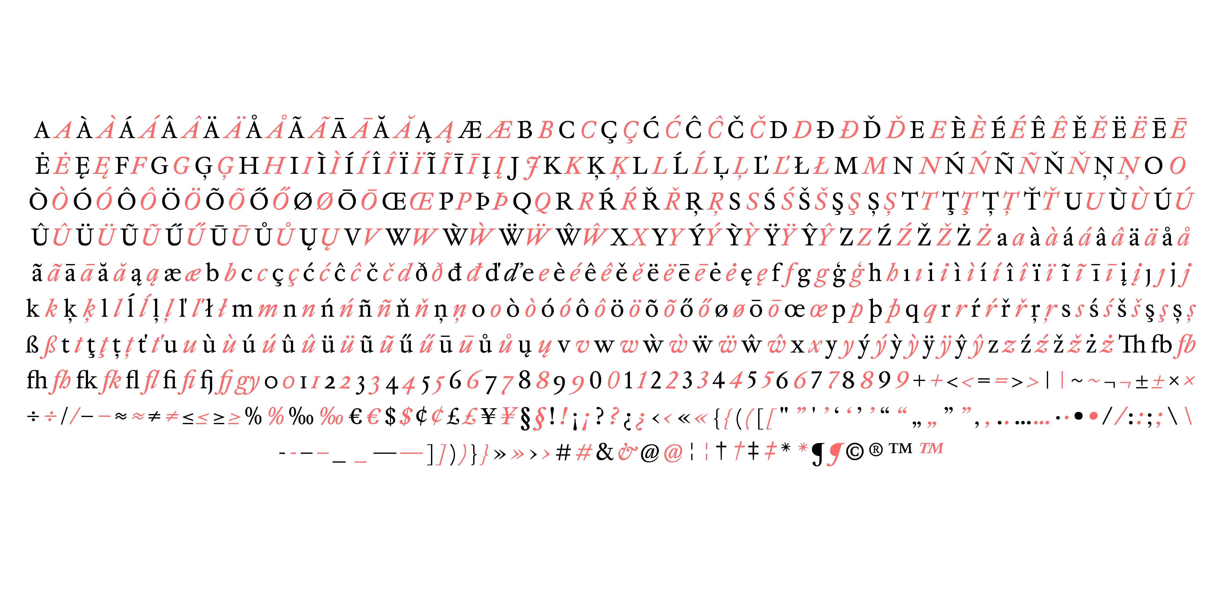 Kolonel – a new approach to a Dutch Old Style typeface