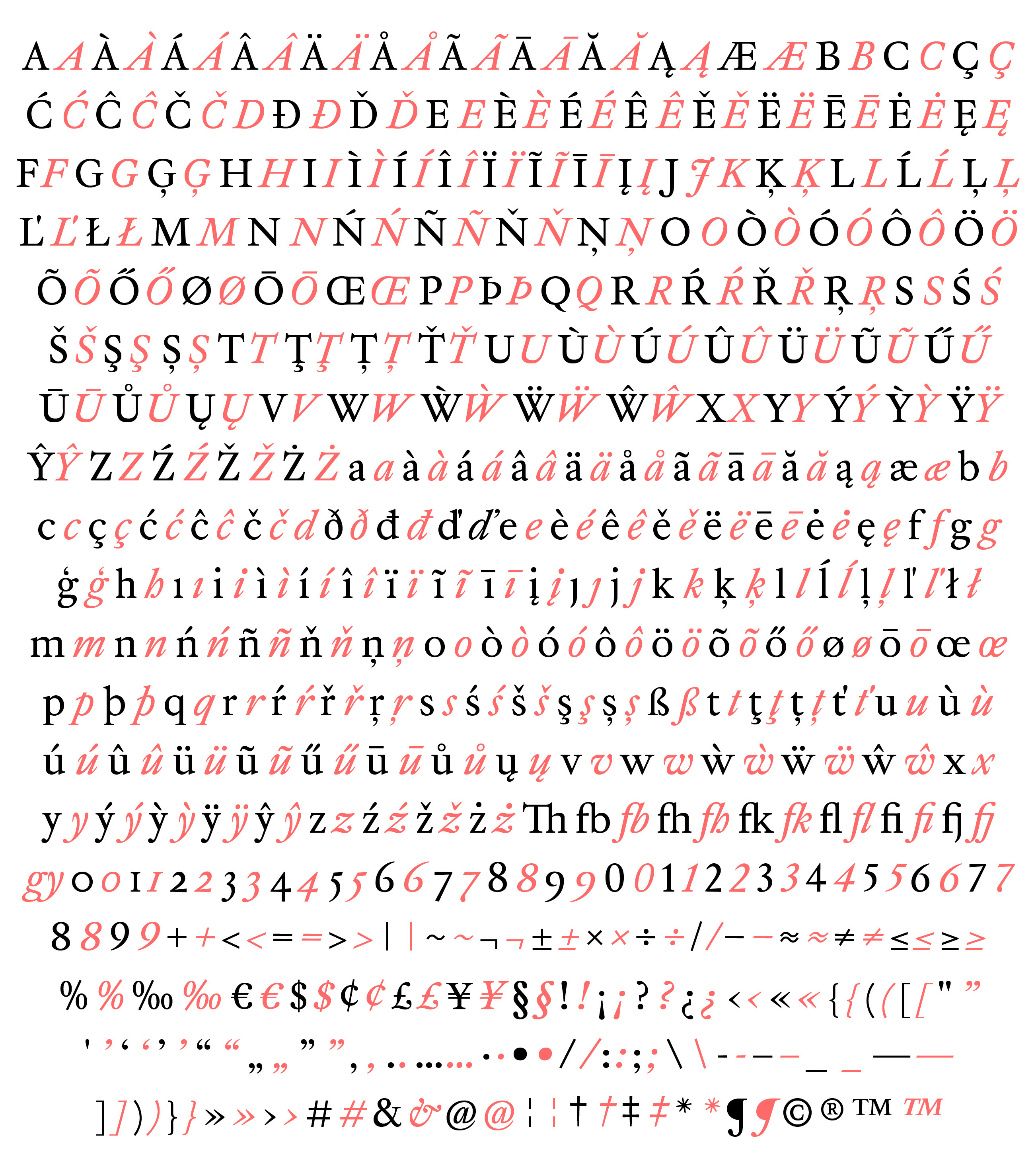 Kolonel – a new approach to a Dutch Old Style typeface