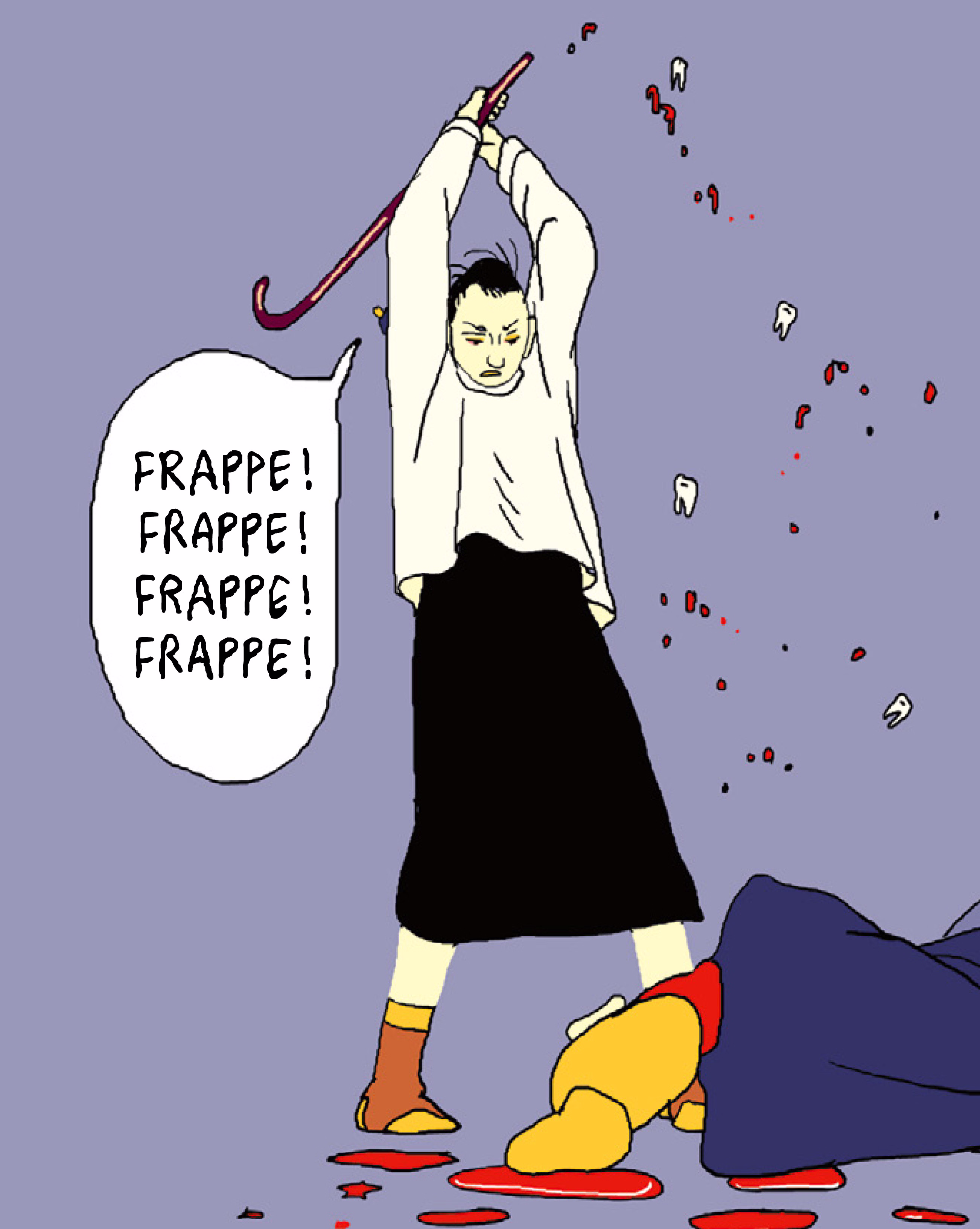 Stephen Sans - a pseudo-random typeface for a comic book | by Accentype © Miklós Ferencz