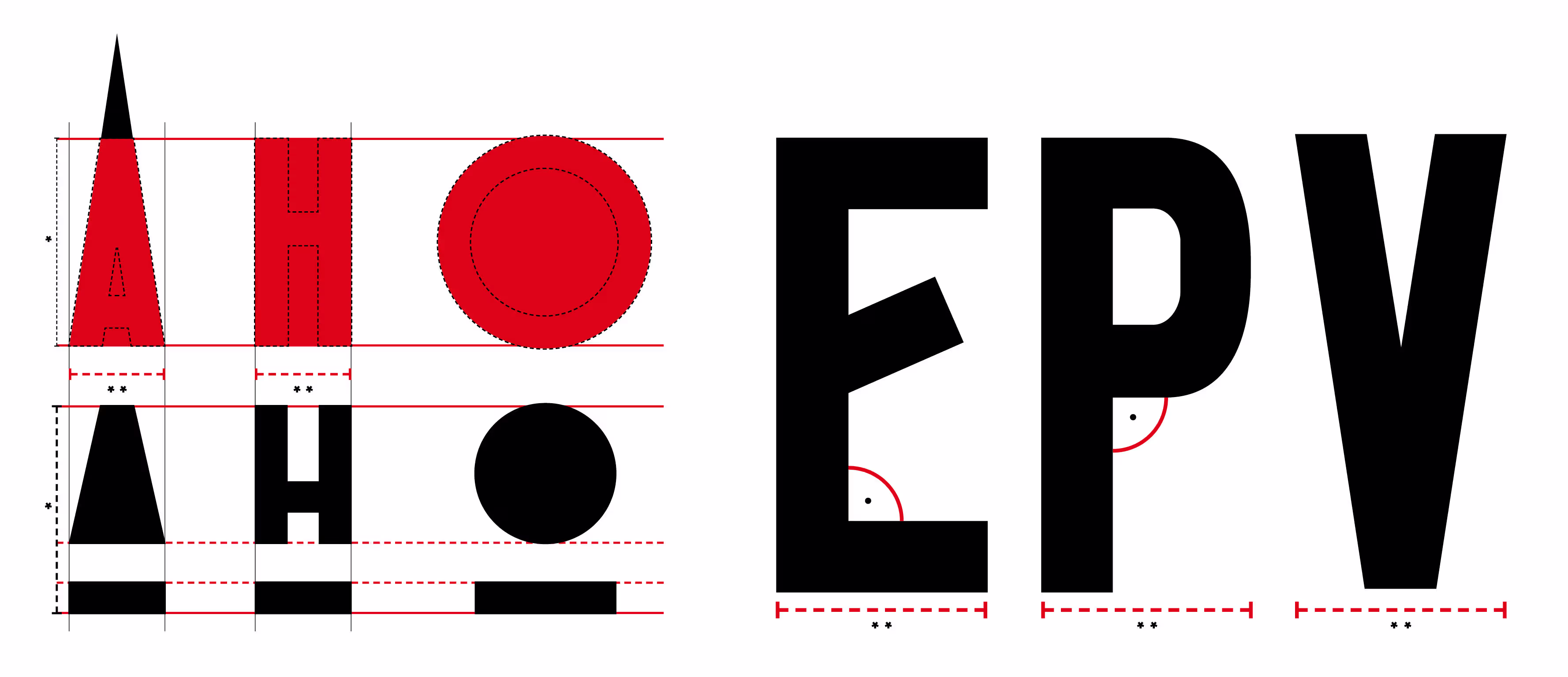 Mozsár is a display typeface inspired by constructivism, with alternating letter styles. By Accentype (© Miklós Ferencz)