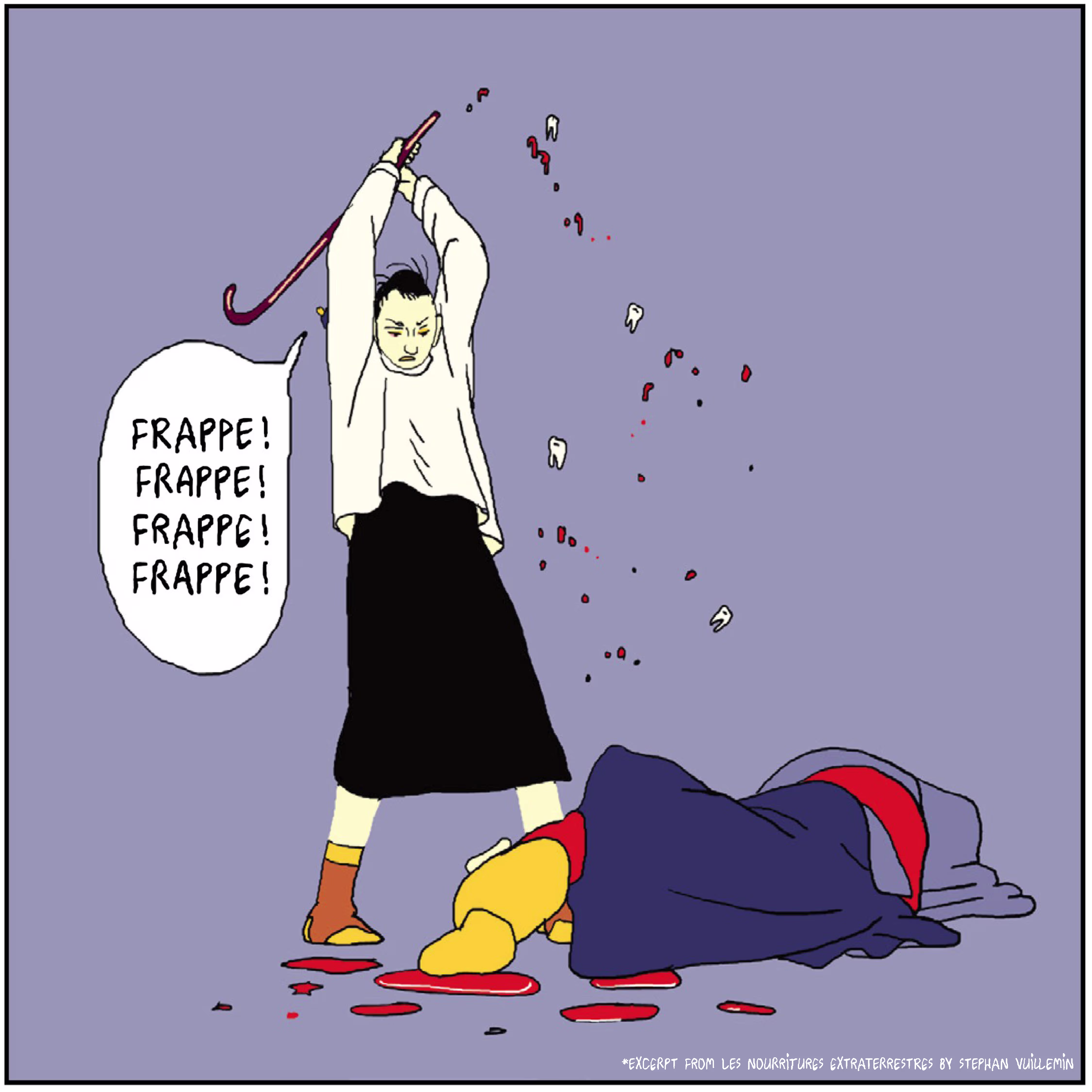 Stephen Sans - a pseudo-random typeface for a comic book | by Accentype © Miklós Ferencz